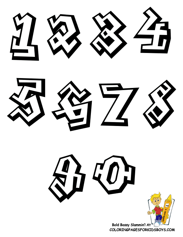 Graffiti Numbers - Z31