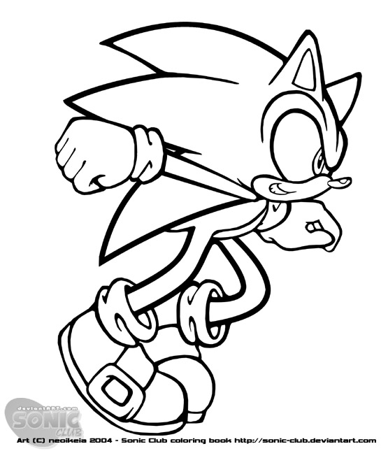 Download Sonic Coloring Pages Z31